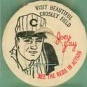 1963 French Bauer Cincinnati Reds Caps #NNO Joey Jay Front