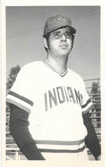1972 Cleveland Indians Postcards #NNO Denny Riddleberger Front