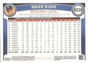 2011 Topps Update #US38 Roger Maris Back
