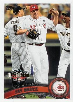 2011 Topps Update #US207 Jay Bruce Front