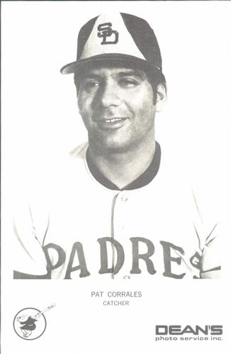1973 Dean's Photo Service San Diego Padres #NNO Pat Corrales Front
