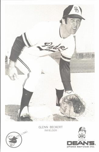 1974 Dean's Photo Service San Diego Padres #3 Glenn Beckert Front