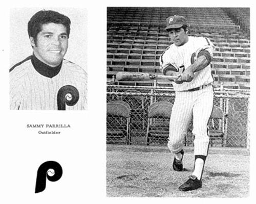 1970 Philadelphia Phillies 8x10 photos #NNO Sammy Parrilla Front