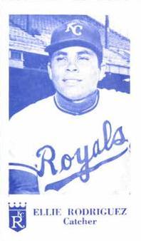 1969 Bob Solon Kansas City Royals #NNO Ellie Rodriguez Front