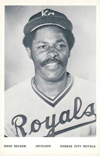 1977 Kansas City Royals Photocards #NNO Dave Nelson Front