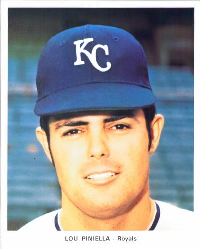 1972 Kansas City Royals Color Picture Pack #NNO Lou Piniella Front