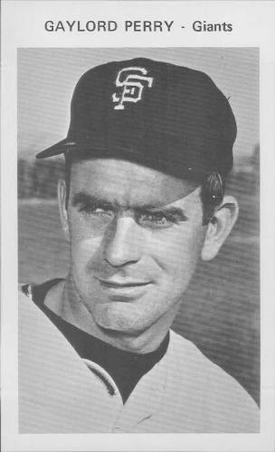 1970 San Francisco Giants Picture Pack #NNO Gaylord Perry Front