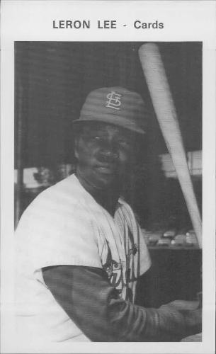 1970 St. Louis Cardinals Picture Pack #NNO Leron Lee Front