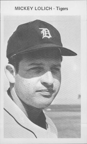 1970 Detroit Tigers Picture Pack #NNO Mickey Lolich Front