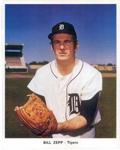 1971 Detroit Tigers Color Picture Pack A #NNO Bill Zepp Front