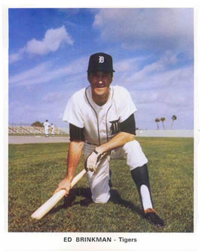1971 Detroit Tigers Color Picture Pack A #NNO Ed Brinkman Front
