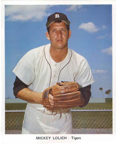 1971 Detroit Tigers Color Picture Pack A #NNO Mickey Lolich Front