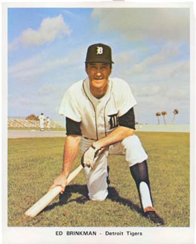 1972 Detroit Tigers Color Picture Pack A #NNO Ed Brinkman Front