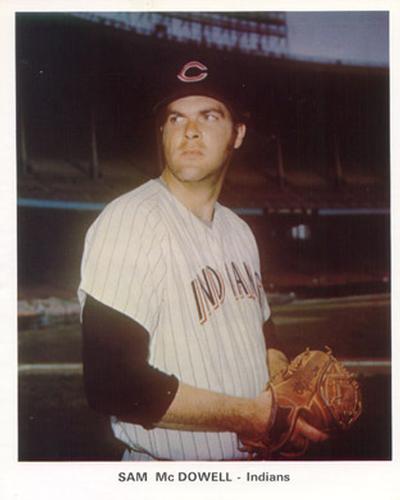 1971 Cleveland Indians Color Picture Pack B #NNO Sam McDowell Front