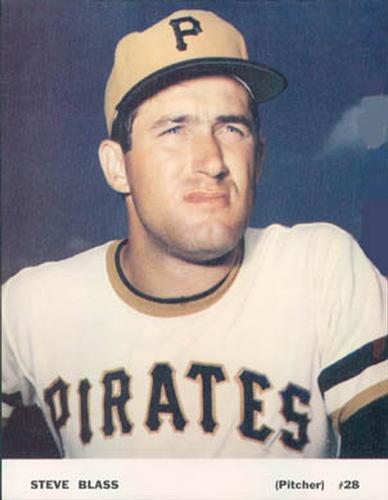 1971 Pittsburgh Pirates Series Y Full Color Prints #NNO Steve Blass Front