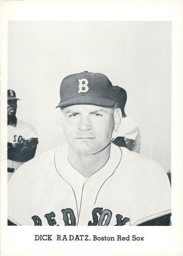 1965 Jay Publishing Boston Red Sox #NNO Dick Radatz Front