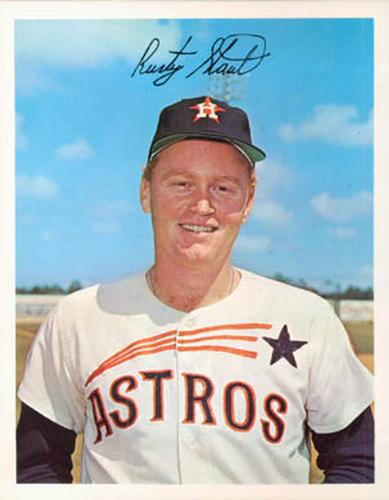 1967 Dexter Press Houston Astros #12 Rusty Staub Front