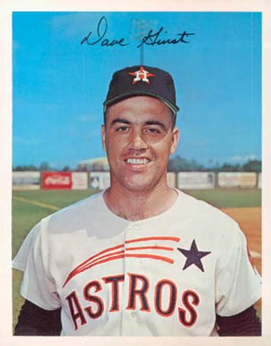 1967 Dexter Press Houston Astros #6 Dave Giusti Front