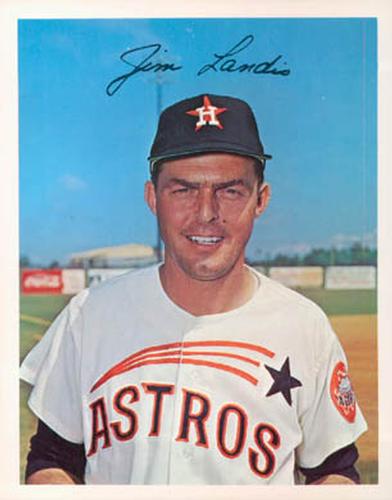 1967 Dexter Press Houston Astros #9 Jim Landis Front