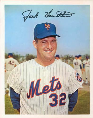 1967 Dexter Press New York Mets #6 Jack Hamilton Front