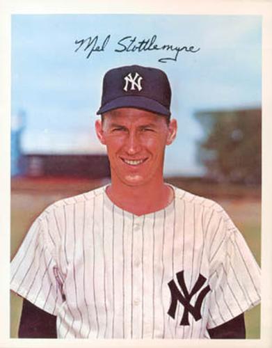 1967 Dexter Press New York Yankees #DT-22289C Mel Stottlemyre Front