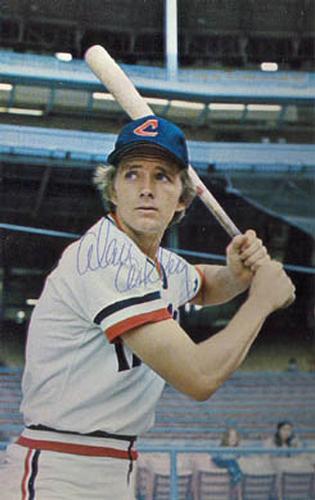 1974 Cleveland Indians Postcards #NNO3 Alan Ashby Front