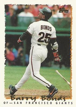 1995 Topps #100 Barry Bonds Front