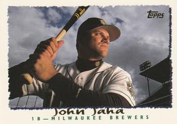 1995 Topps #505 John Jaha Front