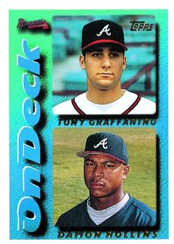 1995 Topps #645 Tony Graffanino / Damon Hollins Front