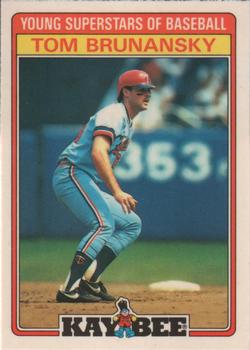1986 Topps Kay-Bee Young Superstars of Baseball #4 Tom Brunansky Front