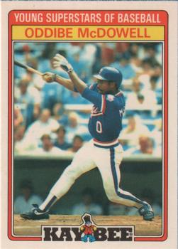 1986 Topps Kay-Bee Young Superstars of Baseball #20 Oddibe McDowell Front