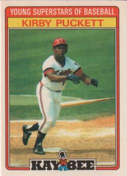 1986 Topps Kay-Bee Young Superstars of Baseball #25 Kirby Puckett Front