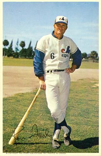 1971 Pro Stars Montreal Expos #NNO Ron Fairly Front