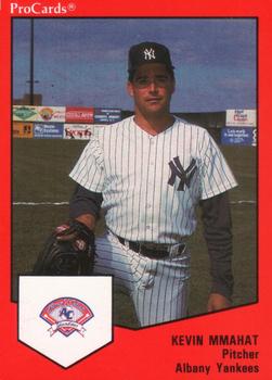 1989 ProCards Minor League Team Sets #341 Kevin Mmahat Front