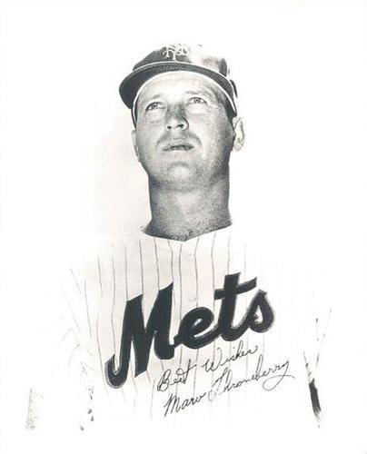 1963 New York Mets 4x5 Photos #NNO Marv Throneberry Front