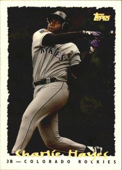 1995 Topps - CyberStats (Spectralight) #057 Charlie Hayes Front