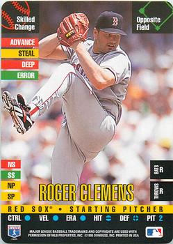 1995 Donruss Top of the Order #NNO Roger Clemens Front