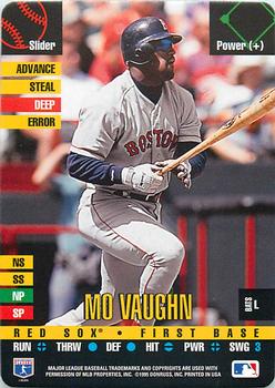 1995 Donruss Top of the Order #NNO Mo Vaughn Front