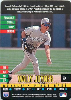 1995 Donruss Top of the Order #NNO Wally Joyner Front