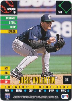 1995 Donruss Top of the Order #NNO Jose Valentin Front
