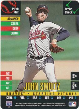 1995 Donruss Top of the Order #NNO John Smoltz Front