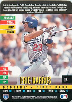 1995 Donruss Top of the Order #NNO Eric Karros Front