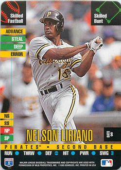 1995 Donruss Top of the Order #NNO Nelson Liriano Front
