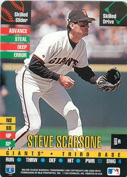 1995 Donruss Top of the Order #NNO Steve Scarsone Front