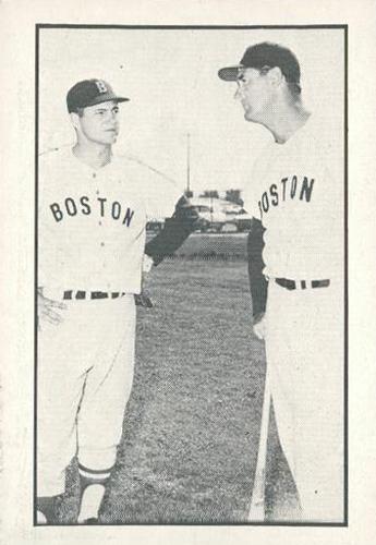 1981 Boston Globe Boston Red Sox #65 Ted and Yaz (Ted Williams / Carl Yastrzemski) Front
