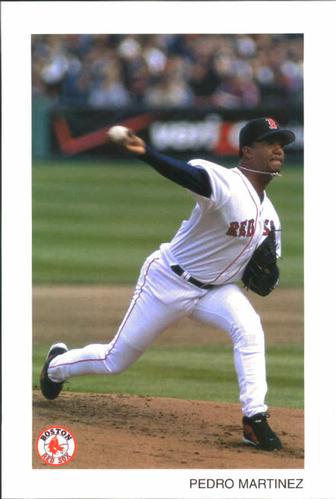 2002 Boston Red Sox #17 Pedro Martinez Front