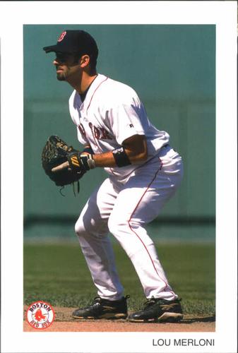 2002 Boston Red Sox #18 Lou Merloni Front
