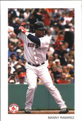 2002 Boston Red Sox #23 Manny Ramirez Front