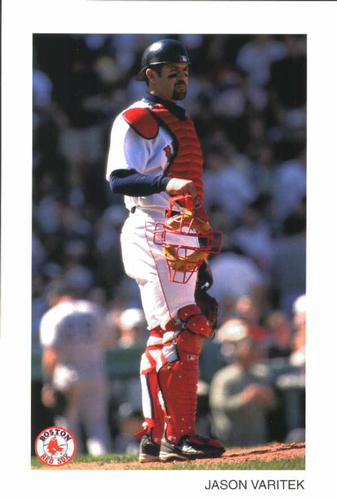2002 Boston Red Sox #27 Jason Varitek Front