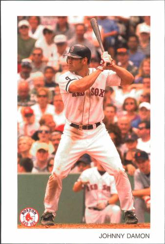 2002 Boston Red Sox #6 Johnny Damon Front